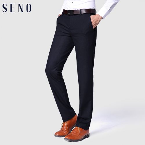 Pantalon Slim-type pour jeunesse SENO fibre de polyester fibres viscose rayonne polyuréthane élastique spandex automne - Ref 1487020