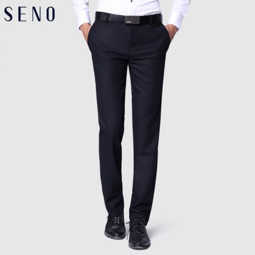 Pantalon Slim-type pour jeunesse SENO fibre de polyester fibres viscose rayonne polyuréthane élastique spandex automne - Ref 1487027