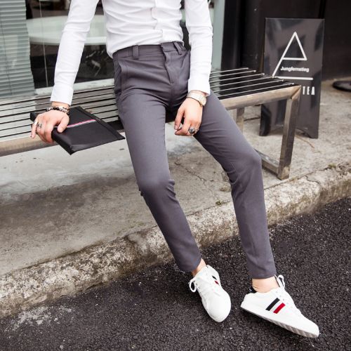 Pantalon Slim-type pour jeunesse en coton automne - Ref 1487083