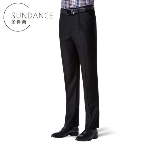 Pantalon droit pour jeunesse SUNDANCE de fibres viscose polyester, rayonne automne - Ref 1487198
