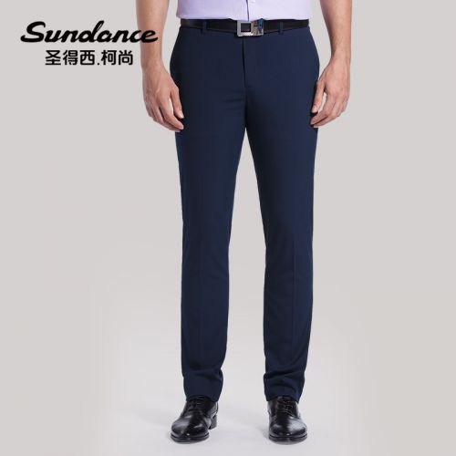 Pantalon Slim-type pour jeunesse SUNDANCE de fibres viscose polyester, rayonne polyuréthane élastique fibreux spandex été - Ref 1487220