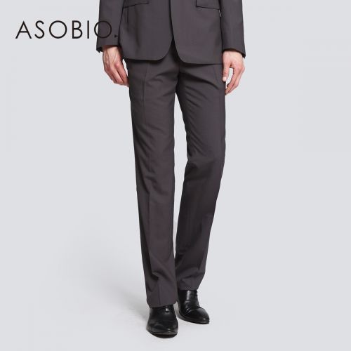 Pantalon Slim-type ASOBIO en laine pour printemps - Ref 1487386