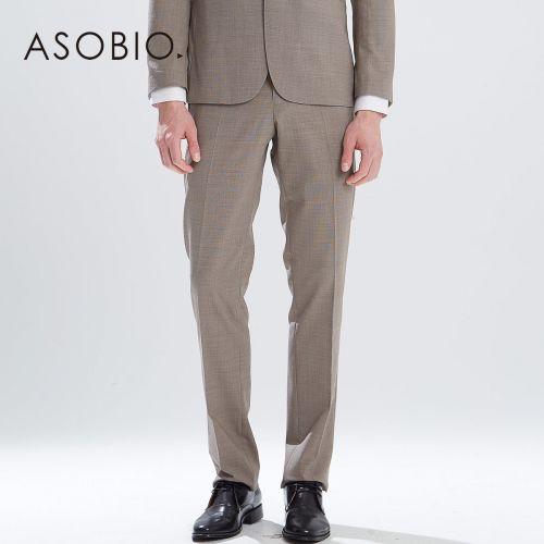Pantalon Slim-type ASOBIO en laine - Ref 1487402