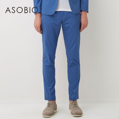 Pantalon droit ASOBIO en coton pour printemps - Ref 1487412