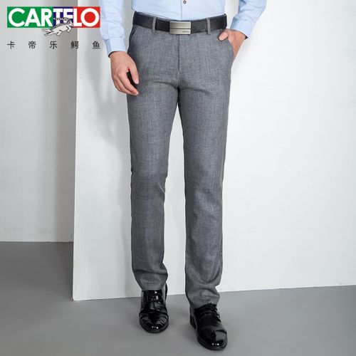 Pantalon droit CARTELO en acrylique pour été - Ref 1487446