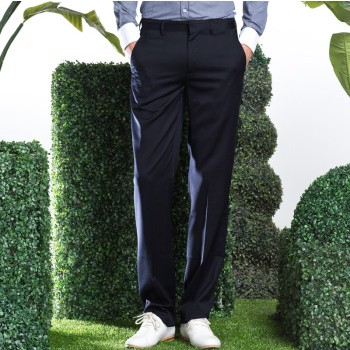 Pantalon droit en laine pour printemps - Ref 1487495