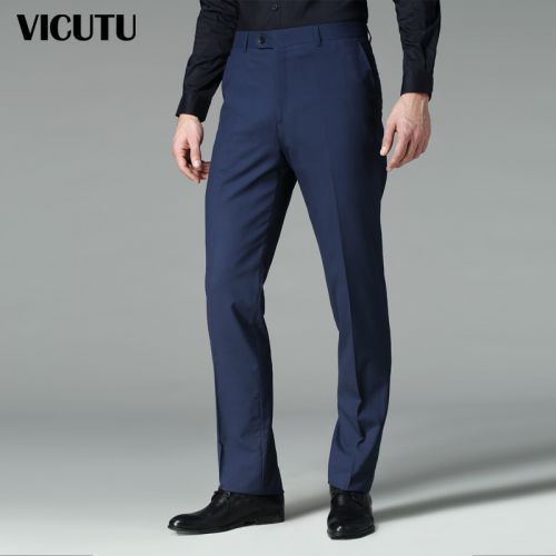 Pantalon droit pour jeunesse VICUTU en laine printemps - Ref 1487643