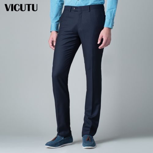 Pantalon Slim-type pour jeunesse VICUTU en laine automne - Ref 1487648
