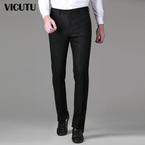 Pantalon droit pour jeunesse VICUTU en laine automne - Ref 1487658