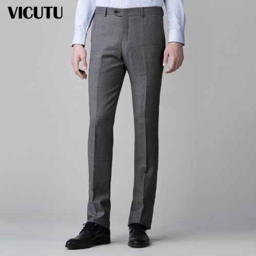 Pantalon droit pour jeunesse VICUTU en laine automne - Ref 1487660
