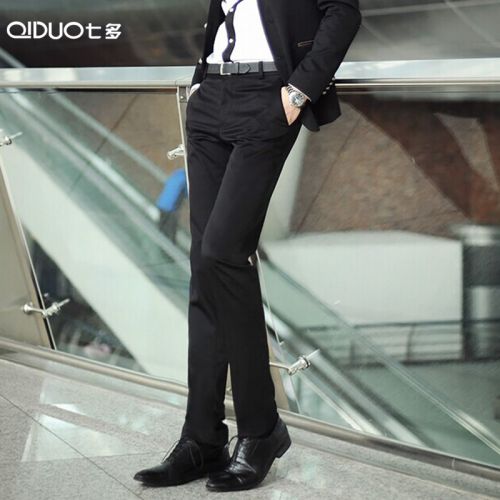 Pantalon Slim-type pour jeunesse fibres de polyester nouveau viscose rayonne printemps - Ref 1487878