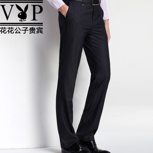 Pantalon serré pour jeunesse PLAYBOY de fibres viscose polyester, rayonne été - Ref 1487896