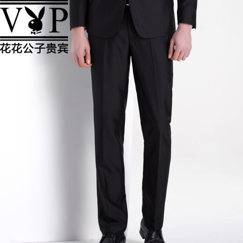 Pantalon droit PLAYBOY de fibres viscose polyester, rayonne - Ref 1487906