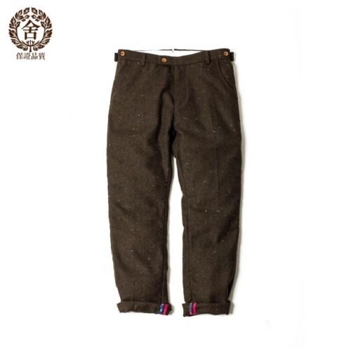 Pantalon droit THE CLOTHING ANIMAL en laine pour hiver - Ref 1487923