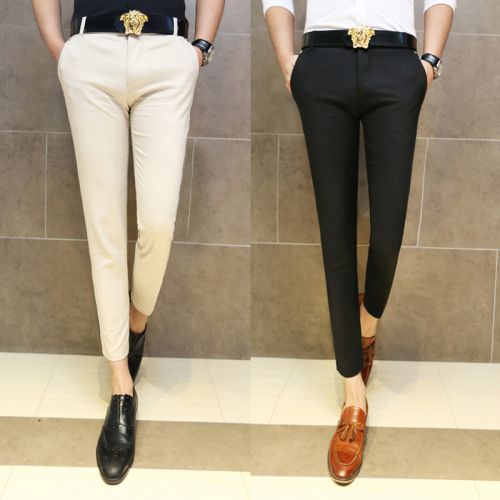 Pantalon Slim-type pour adolescent en coton automne - Ref 1487944