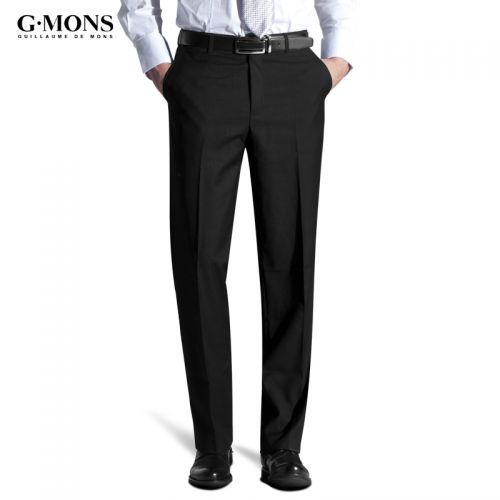 Pantalon Slim-type pour jeunesse GMONS Fibre de polyester fibres viscose rayonne printemps - Ref 1488118