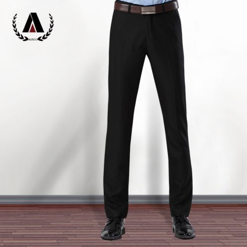 Pantalon Slim-type pour jeunesse AUSCO Fibre de polyester fibres viscose rayonne printemps - Ref 1488223