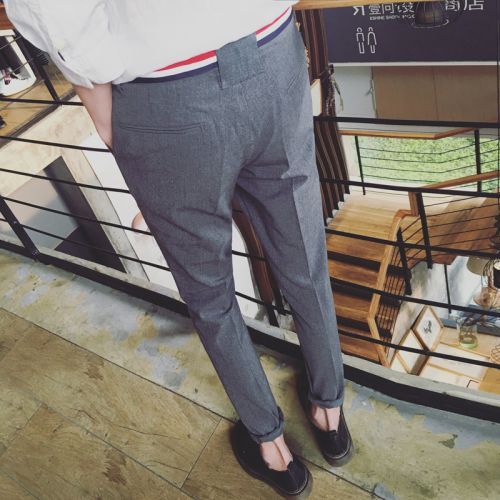 Pantalon Slim-type pour jeunesse en coton été - Ref 1488375