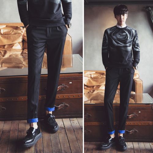 Pantalon Slim-type pour adolescent printemps - Ref 1488438