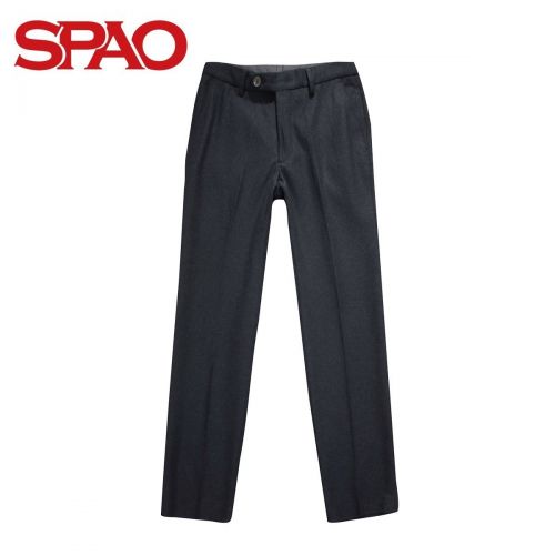 Pantalon droit SPAO en laine - Ref 1488527