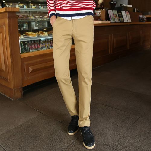 Pantalon droit pour adolescent coton, de polyéthylène téréphtalate PET hiver - Ref 1488544