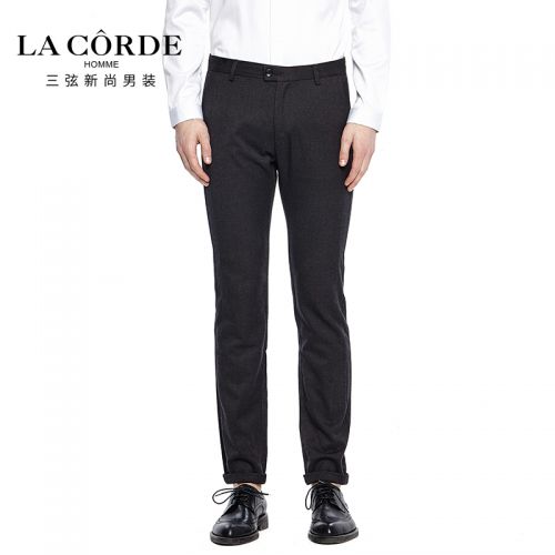 Pantalon Slim-type pour jeunesse en laine printemps - Ref 1488607