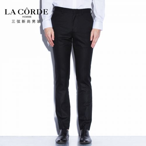 Pantalon Slim-type pour jeunesse en laine automne - Ref 1488612