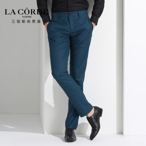 Pantalon Slim-type pour jeunesse en polyester printemps - Ref 1488615