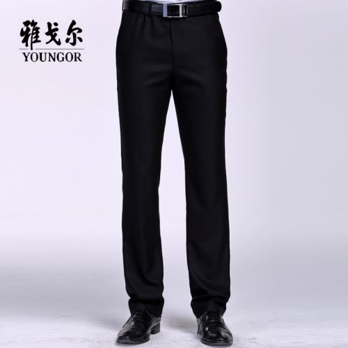 Pantalon Slim-type YOUNGOR Laine fibre de viscose fibres polyester rayonne - Ref 1488797
