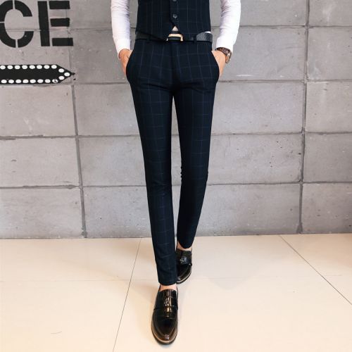 Pantalon Slim-type pour jeunesse MRCXD en coton printemps - Ref 1488859