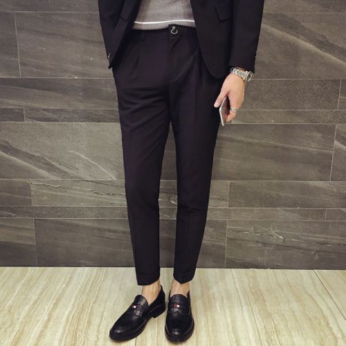 Pantalon Slim-type pour jeunesse en coton automne - Ref 1488900