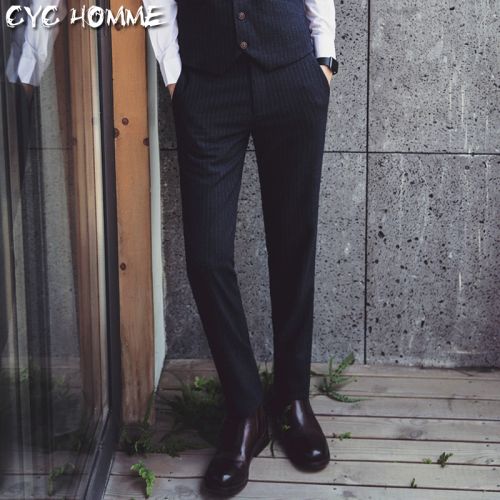 Pantalon pantalons fuselés pour adolescent CYC HOMME en coton printemps - Ref 1488934