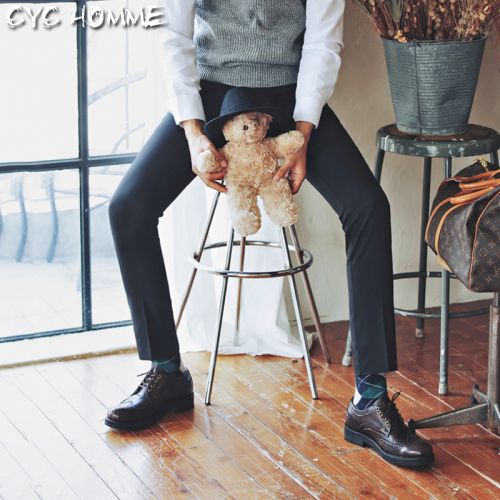 Pantalon Slim-type pour jeunesse CYC HOMME en coton automne - Ref 1488944