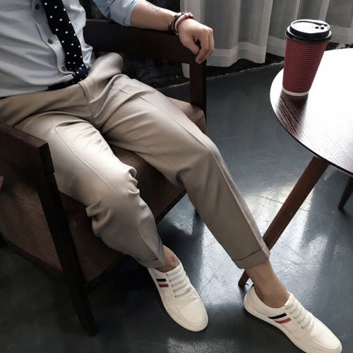 Pantalon pantalons fuselés pour jeunesse en coton été - Ref 1488947