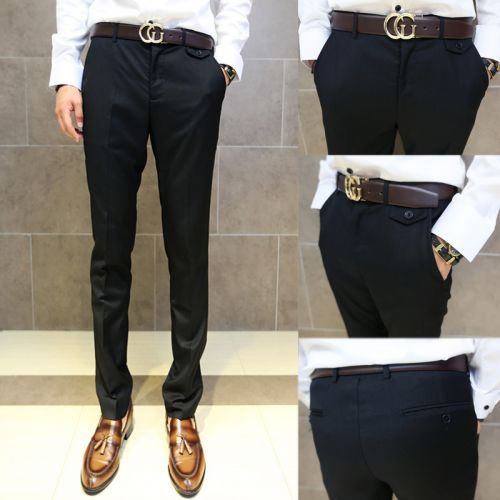 Pantalon Slim-type pour jeunesse en coton printemps - Ref 1488961