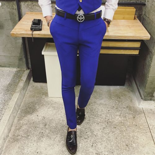 Pantalon Slim-type pour jeunesse en coton printemps - Ref 1488964