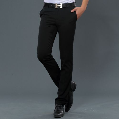 Pantalon Slim-type pour jeunesse PRENOMEN fibre de polyester fibres viscose rayonne la nouvelle automne - Ref 1489043