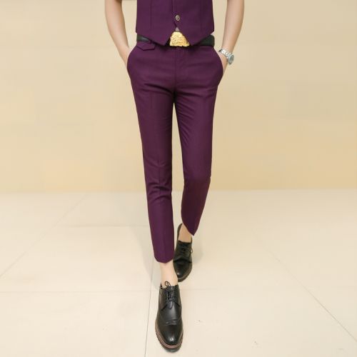 Pantalon Slim-type pour jeunesse en coton été - Ref 1489047