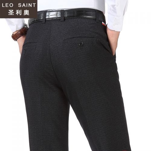 Pantalon LEOSAINT Polyéthylène téréphtalate PET , des fibres de viscose pour automne - Ref 1489099
