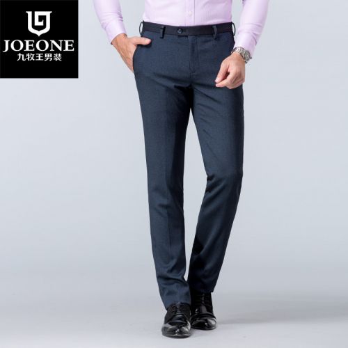 Pantalon Slim-type JOEONE de fibres viscose polyester, rayonne polyuréthane élastique fibreux spandex pour hiver - Ref 1489162