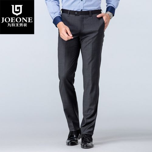 Pantalon Slim-type JOEONE de fibres polyamide laine polyester nylon , polyuréthane élastique fibreux spandex pour automne - Ref 1489408