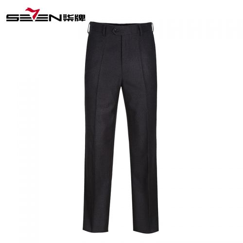 Pantalon droit SEVEN7 en polyester pour automne - Ref 1489583