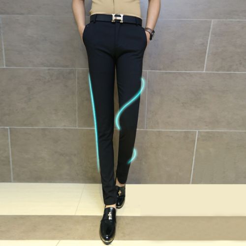 Pantalon pantalons fuselés pour jeunesse en coton printemps - Ref 1489802