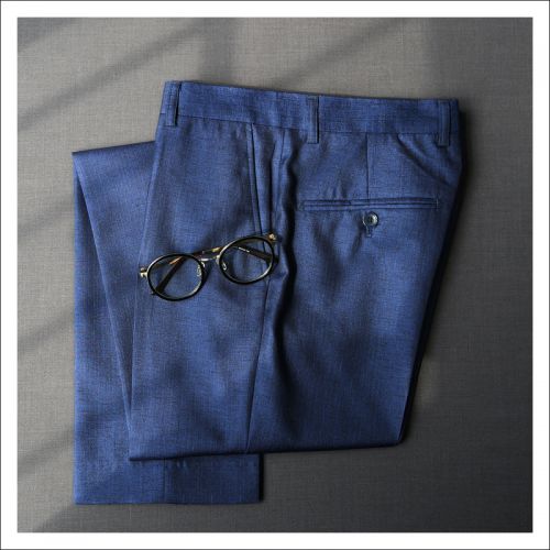 Pantalon Slim-type pour jeunesse Fibre de polyester fibres viscose rayonne printemps - Ref 1489843