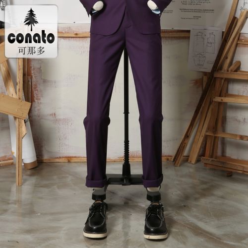 Pantalon droit pour jeunesse Fibre de polyester fibres viscose rayonne automne - Ref 1489907
