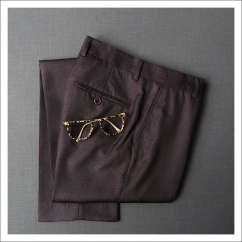 Pantalon Slim-type pour jeunesse Fibre de polyester fibres viscose rayonne printemps - Ref 1489916