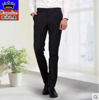 Pantalon Slim-type pour jeunesse DAYNOLIAO en polyester - Ref 1489960