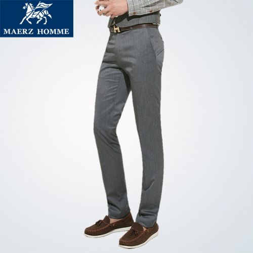 Pantalon Slim-type pour jeunesse MAERZ en polyester printemps - Ref 1489998