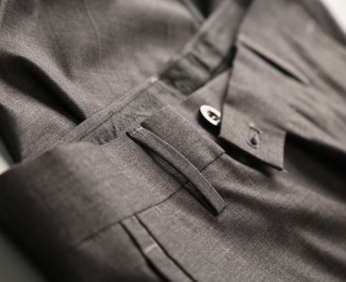 Pantalon Slim-type en laine - Ref 1490009