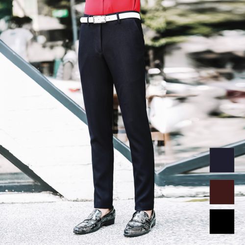 Pantalon Slim-type pour jeunesse en polyester automne - Ref 1490051